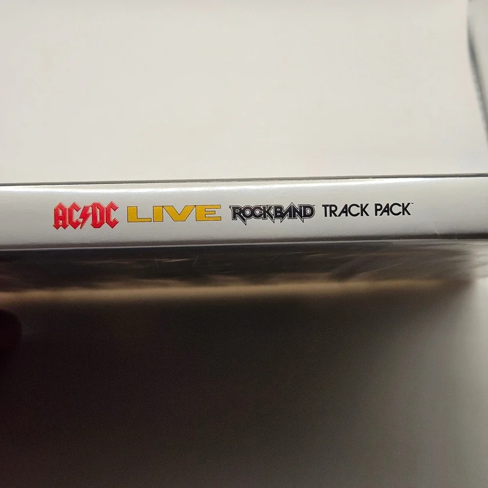 EA AC/DC Live Rock Band Track Pack Nintendo Wii‎ White Factory Sealed Live Hits